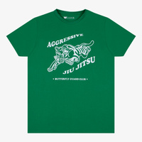 T-shirt Aggressive zielony